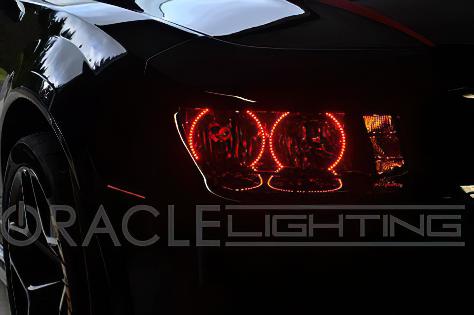 2387-002 - Chevrolet Camaro Non-RS 2014-2015 ORACLE LED Dual Halo Kit Round Style